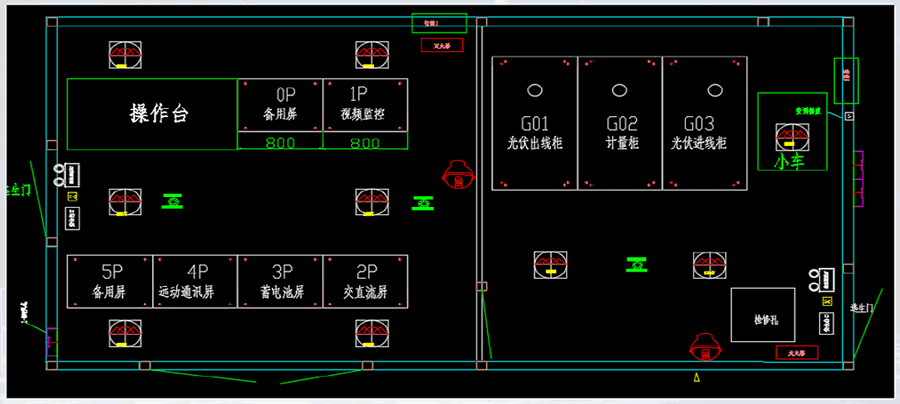 義務(wù)光伏預(yù)制艙典型圖紙-1